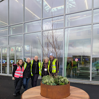 Corten Steel Terrace Furniture Range